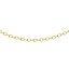 Pulsera oro troquelada de 18.5 cm